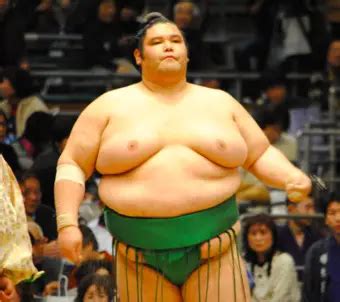 A sexy sumo wrestler gets fully stripped. LIVE